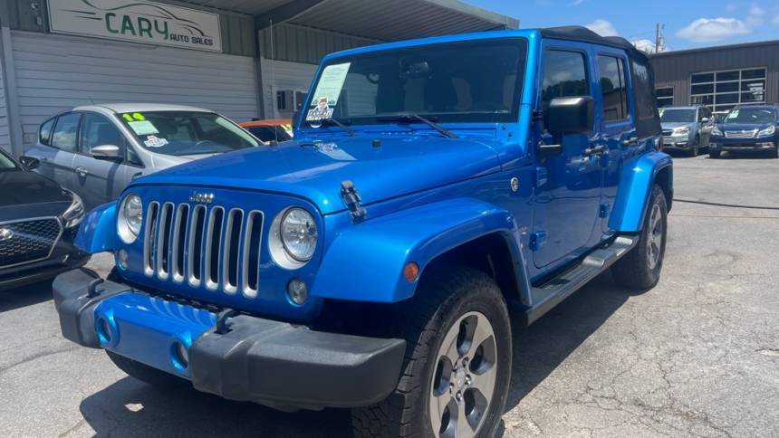 2016 Jeep Wrangler Sahara — SUV — 133,060 mi — Cary, NC
