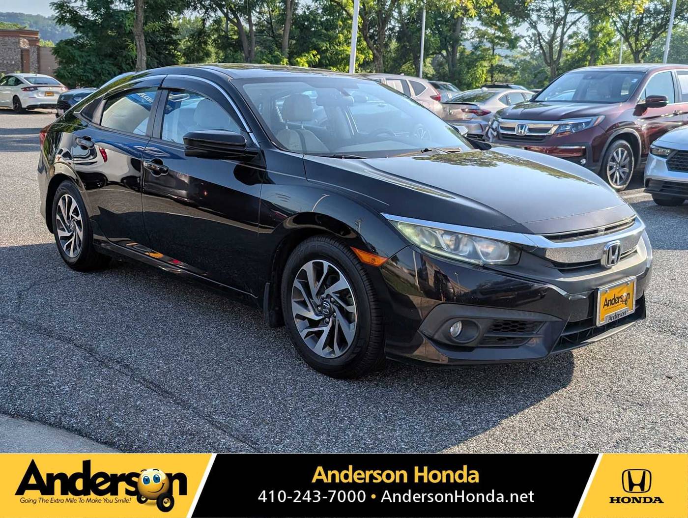 2016 Honda Civic EX — Sedan — 122,624 mi — Cockeysville, MD