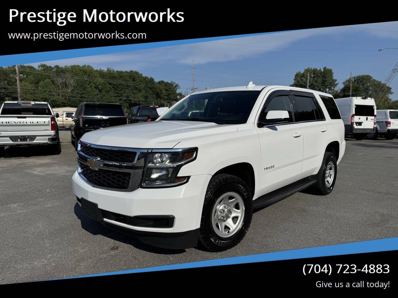 2020 Chevrolet Tahoe Commercial — SUV — 116,599 mi — Concord, NC