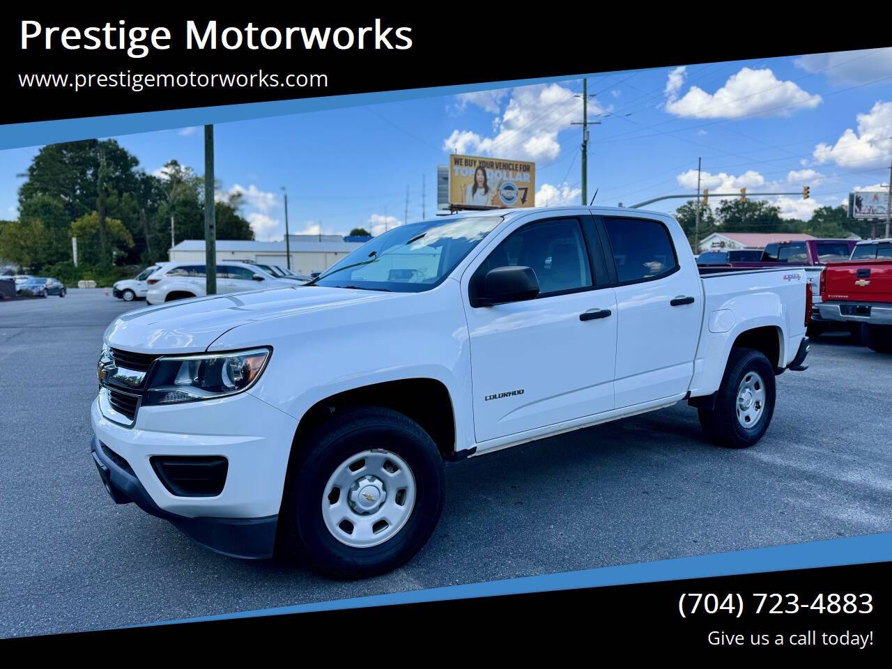 2018 Chevrolet Colorado WT — Pickup Truck — 36,872 mi — Concord, NC