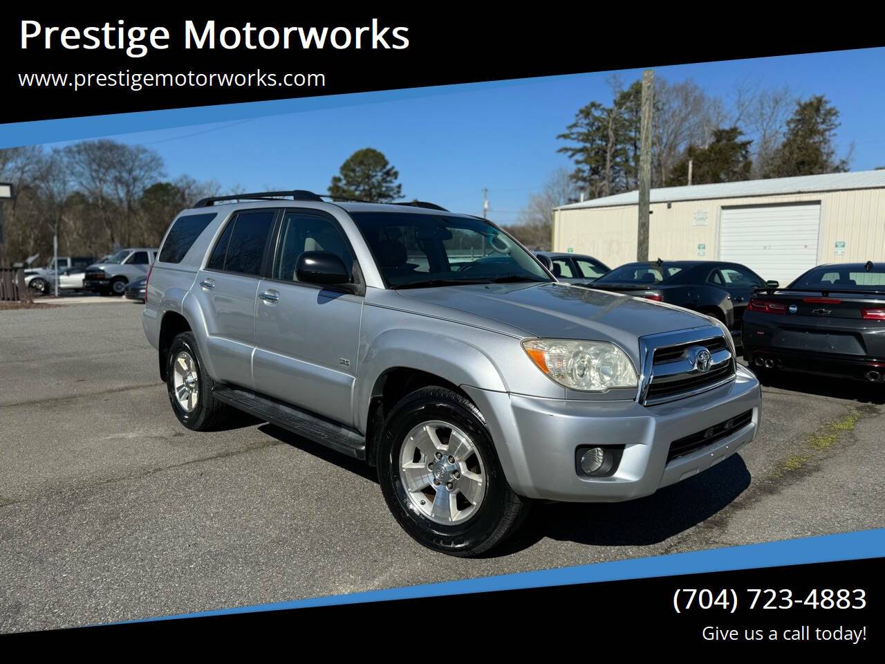 2007 Toyota 4Runner SR5 — SUV — 165,876 mi — Concord, NC