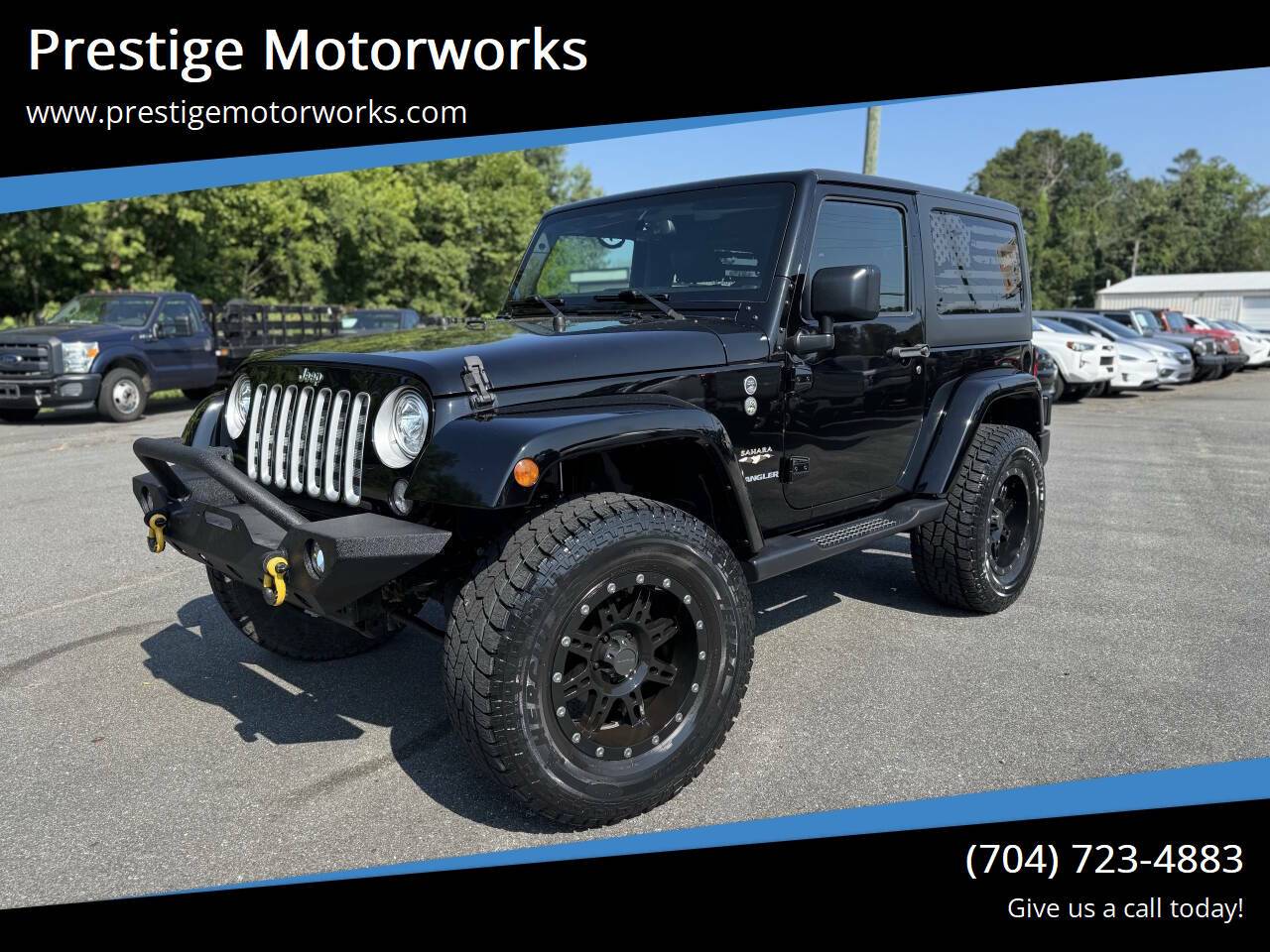 2017 Jeep Wrangler Sahara — SUV — 105,934 mi — Concord, NC