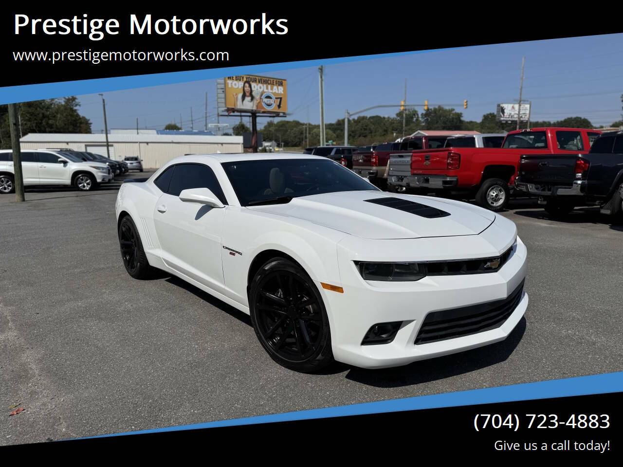 2015 Chevrolet Camaro 2SS — Coupe — 78,536 mi — Concord, NC