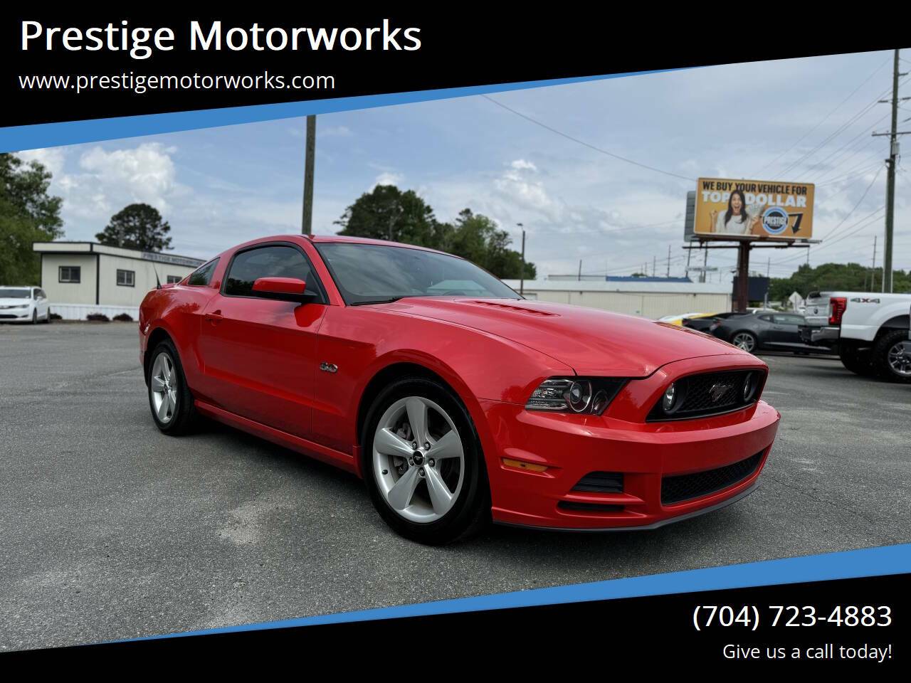 2013 Ford Mustang GT Premium — Coupe — 99,828 mi — Concord, NC