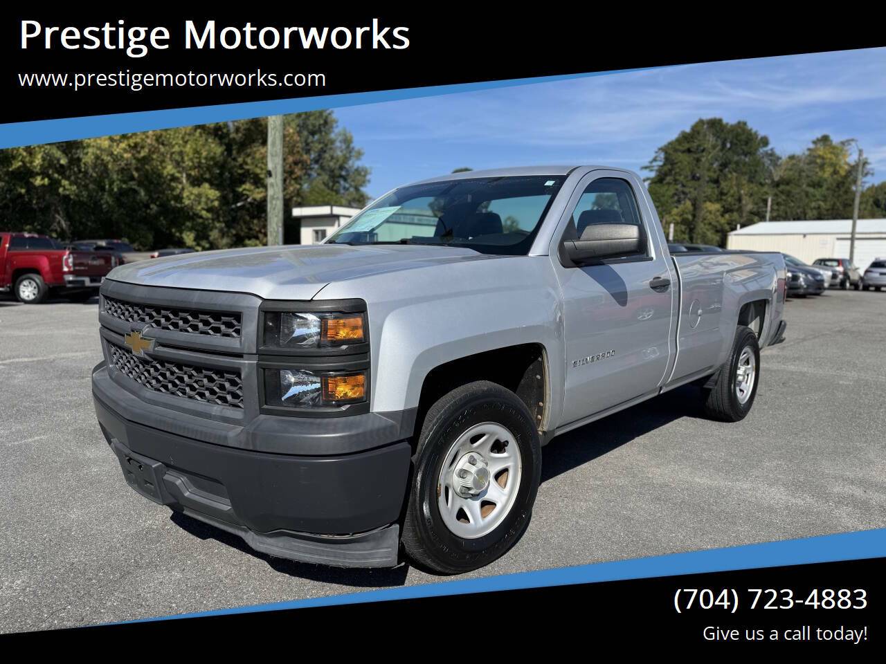 2015 Chevrolet Silverado 1500 WT — Pickup Truck — 20,890 mi — Concord, NC