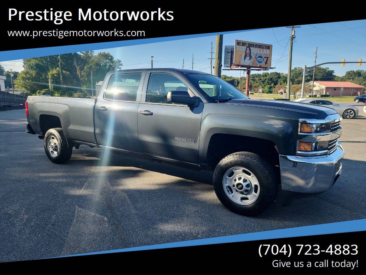 2018 Chevrolet Silverado 2500HD WT — Pickup Truck — 77,969 mi — Concord, NC