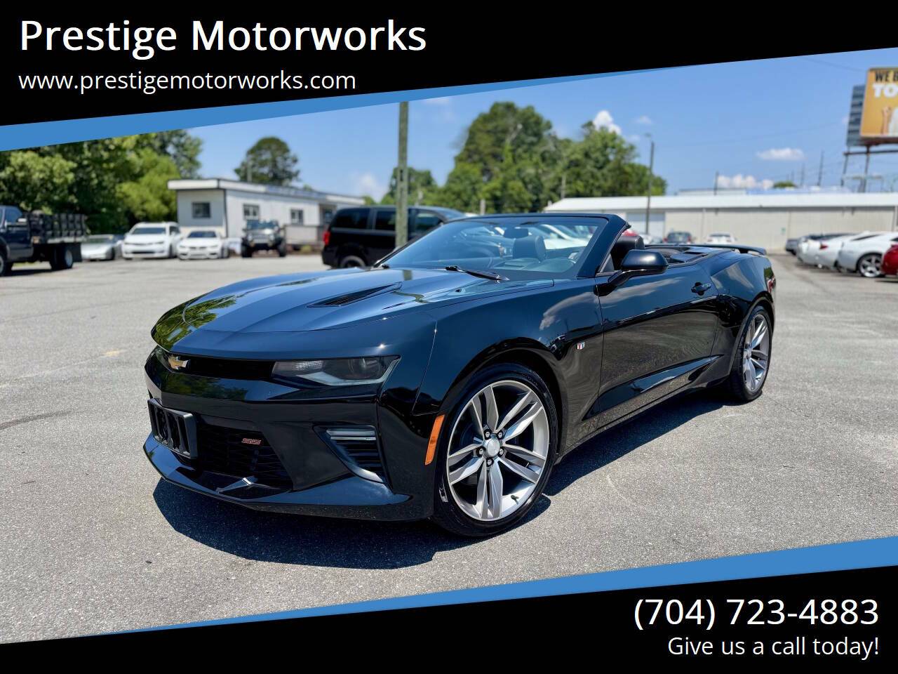 2016 Chevrolet Camaro 2SS — Convertible — 90,145 mi — Concord, NC