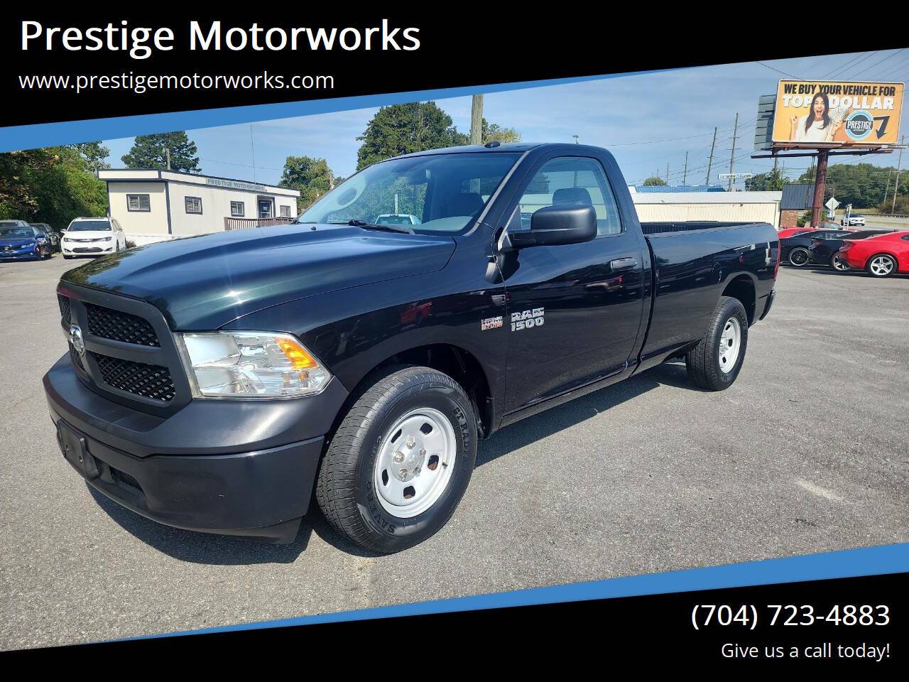 2016 Ram 1500 Tradesman — Pickup Truck — 17,330 mi — Concord, NC