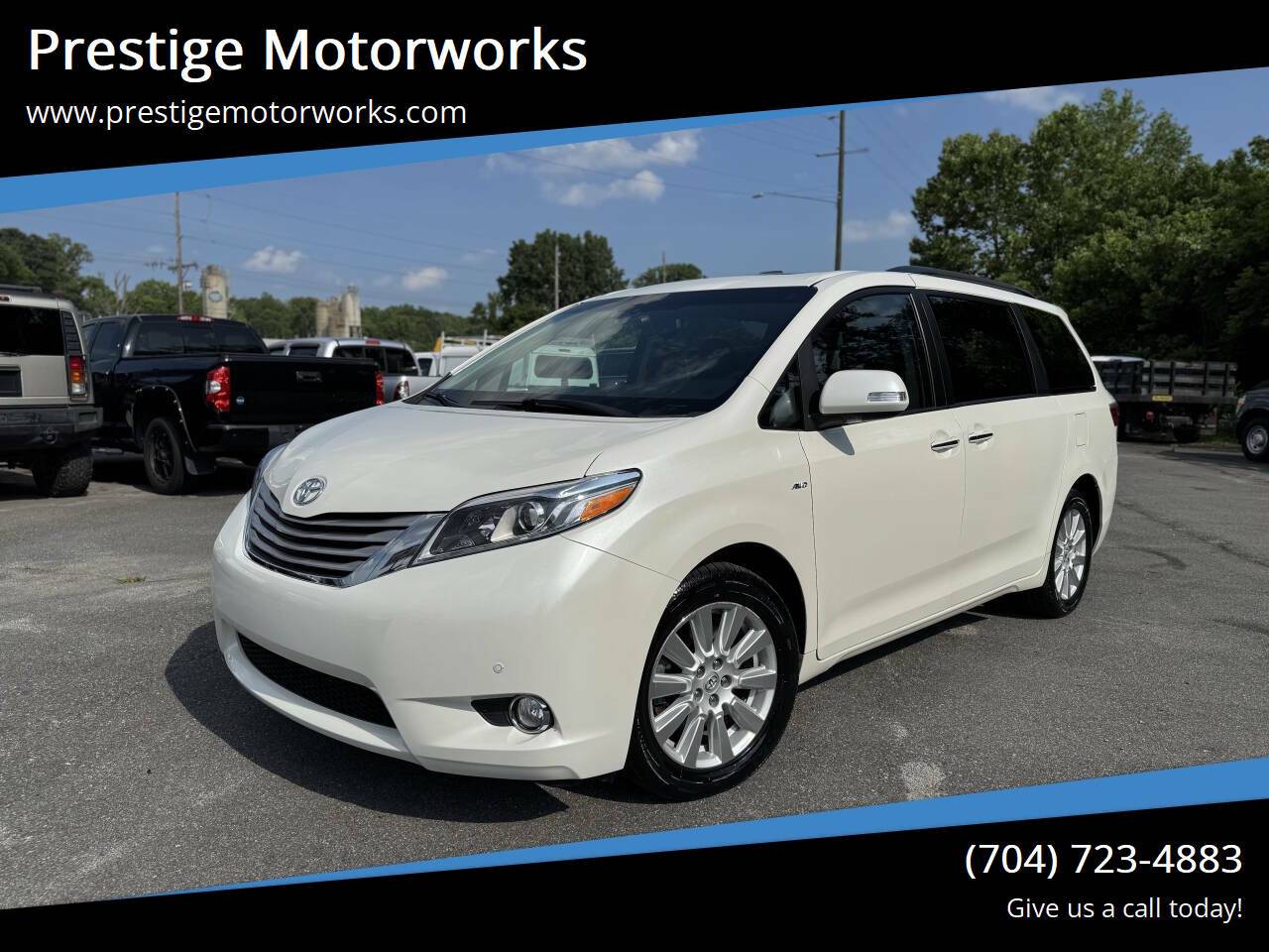 2017 Toyota Sienna Limited — Minivan — 49,335 mi — Concord, NC