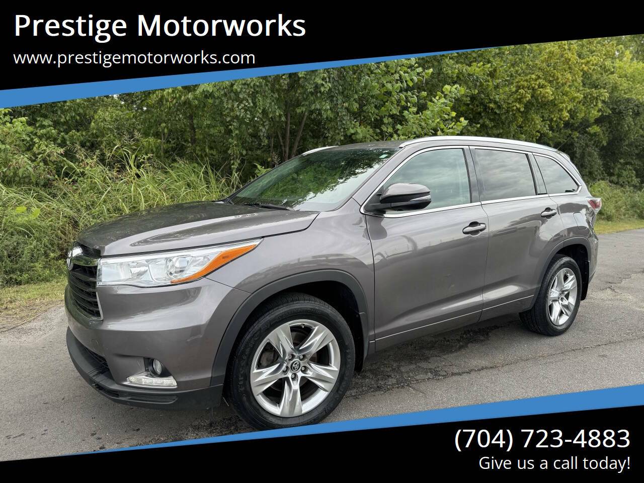 2016 Toyota Highlander Limited — SUV — 106,397 mi — Concord, NC