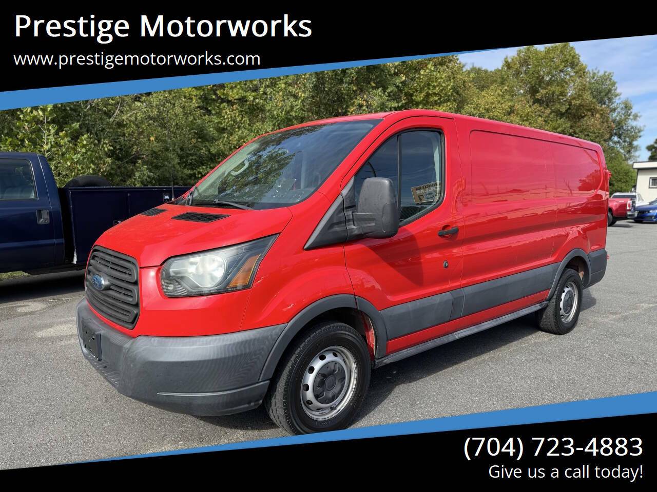 2016 Ford Transit Cargo Van T-150 — Cargo Van — 42,781 mi — Concord, NC