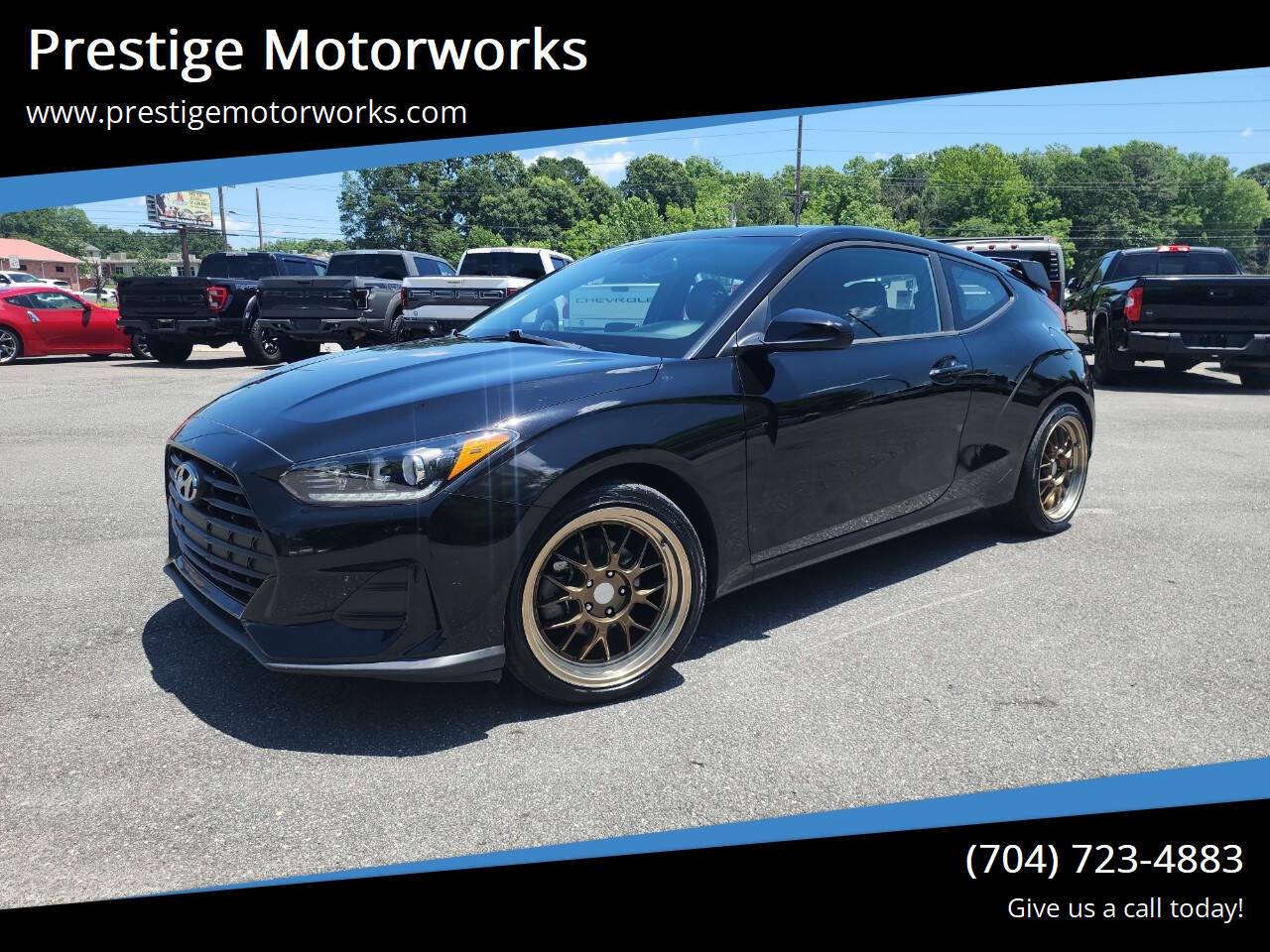 2019 Hyundai Veloster 2.0 Premium — Hatchback — 92,766 mi — Concord, NC