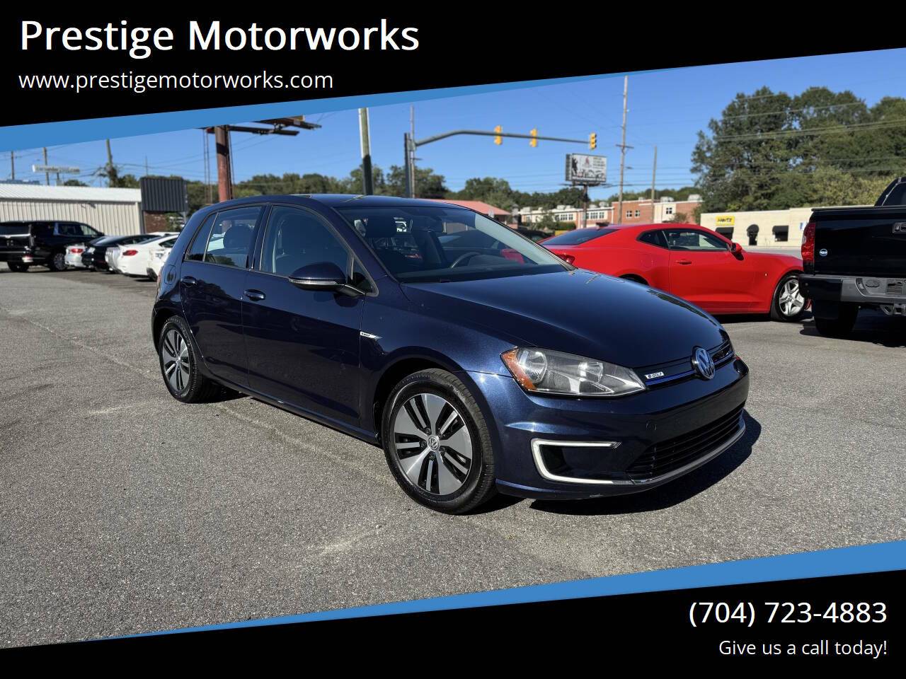 2016 Volkswagen e-Golf SE — Hatchback — 75,031 mi — Concord, NC