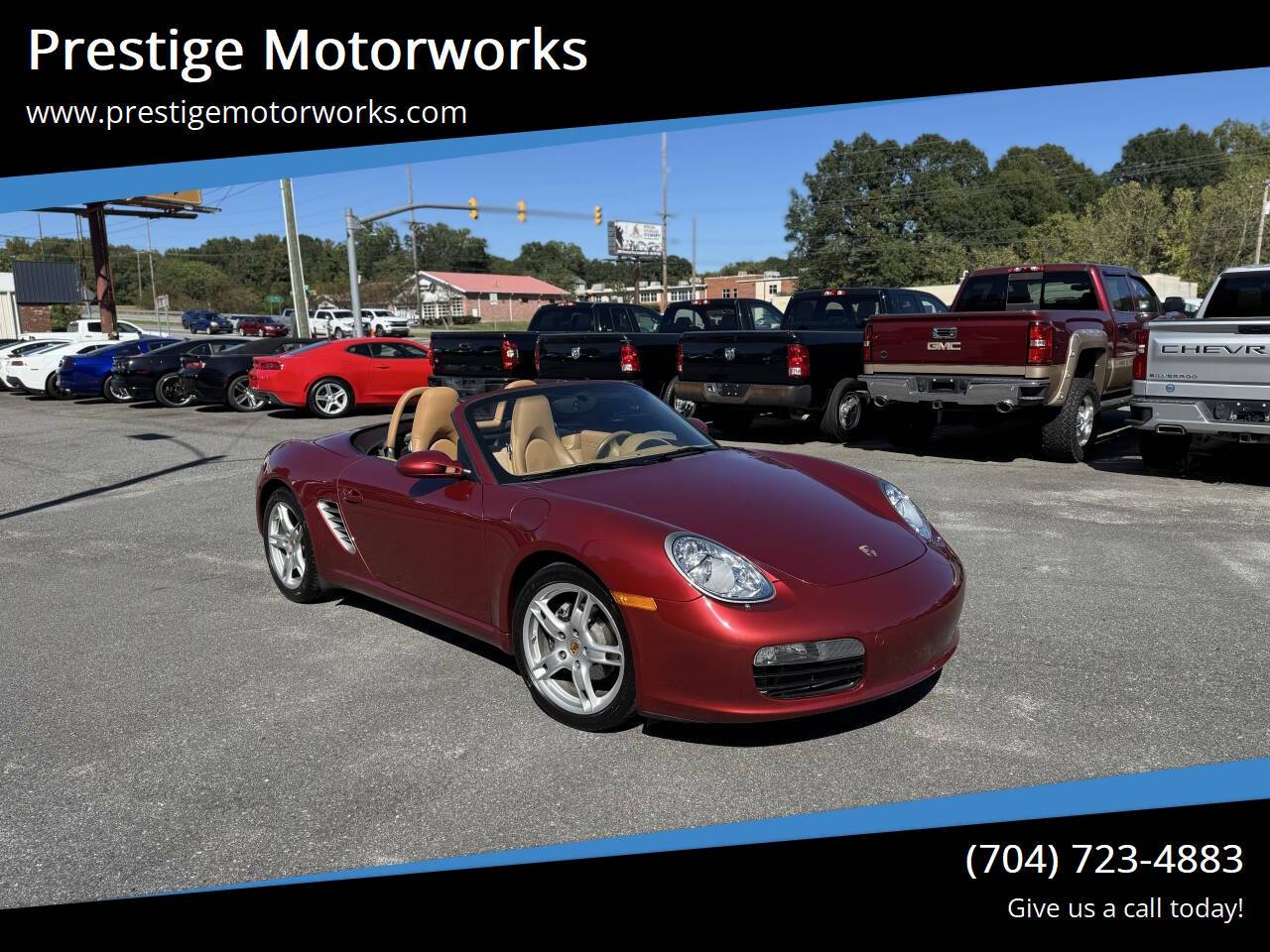 2008 Porsche Boxster Standard — Convertible — 50,590 mi — Concord, NC