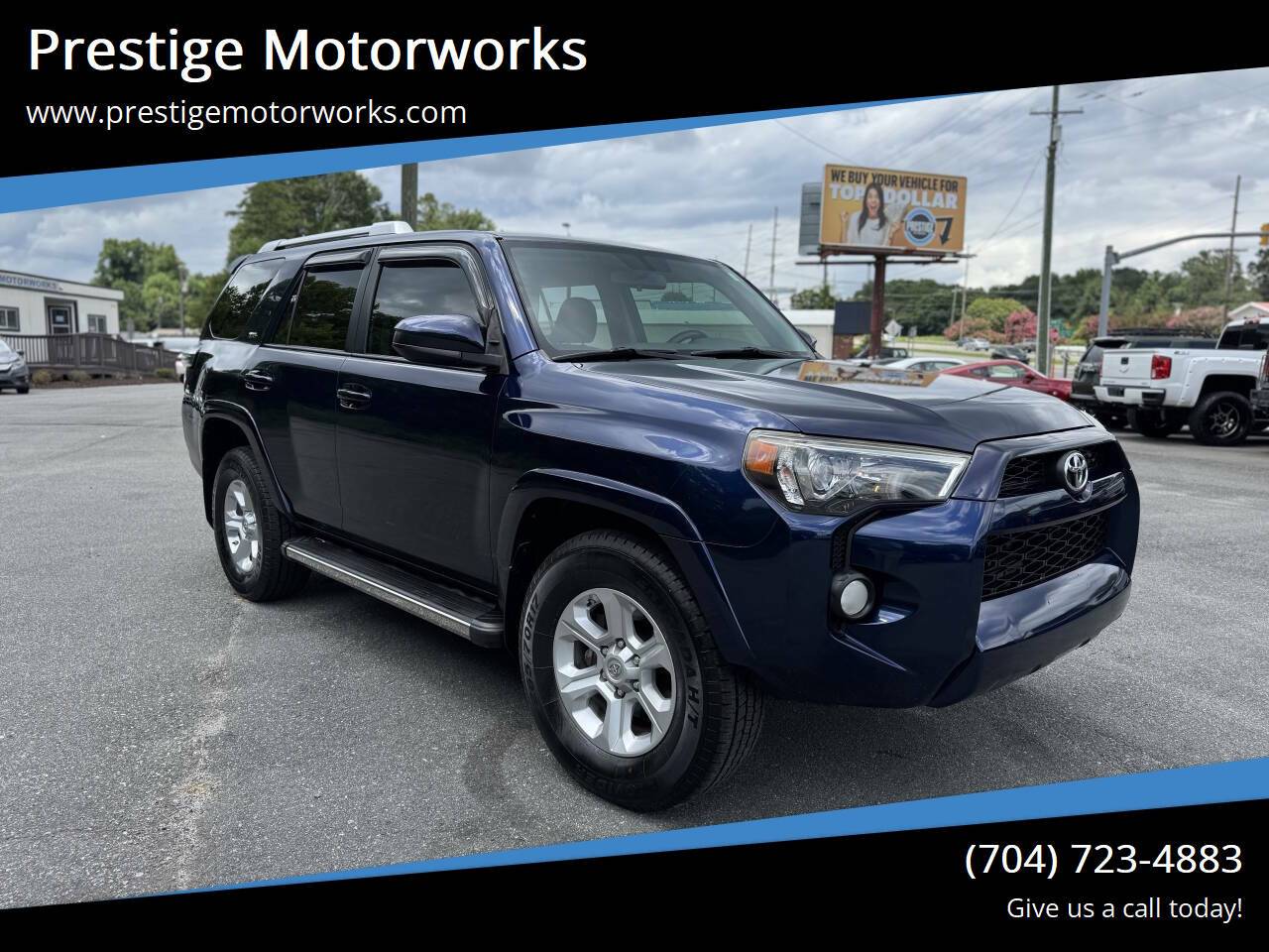 2016 Toyota 4Runner SR5 — SUV — 163,521 mi — Concord, NC