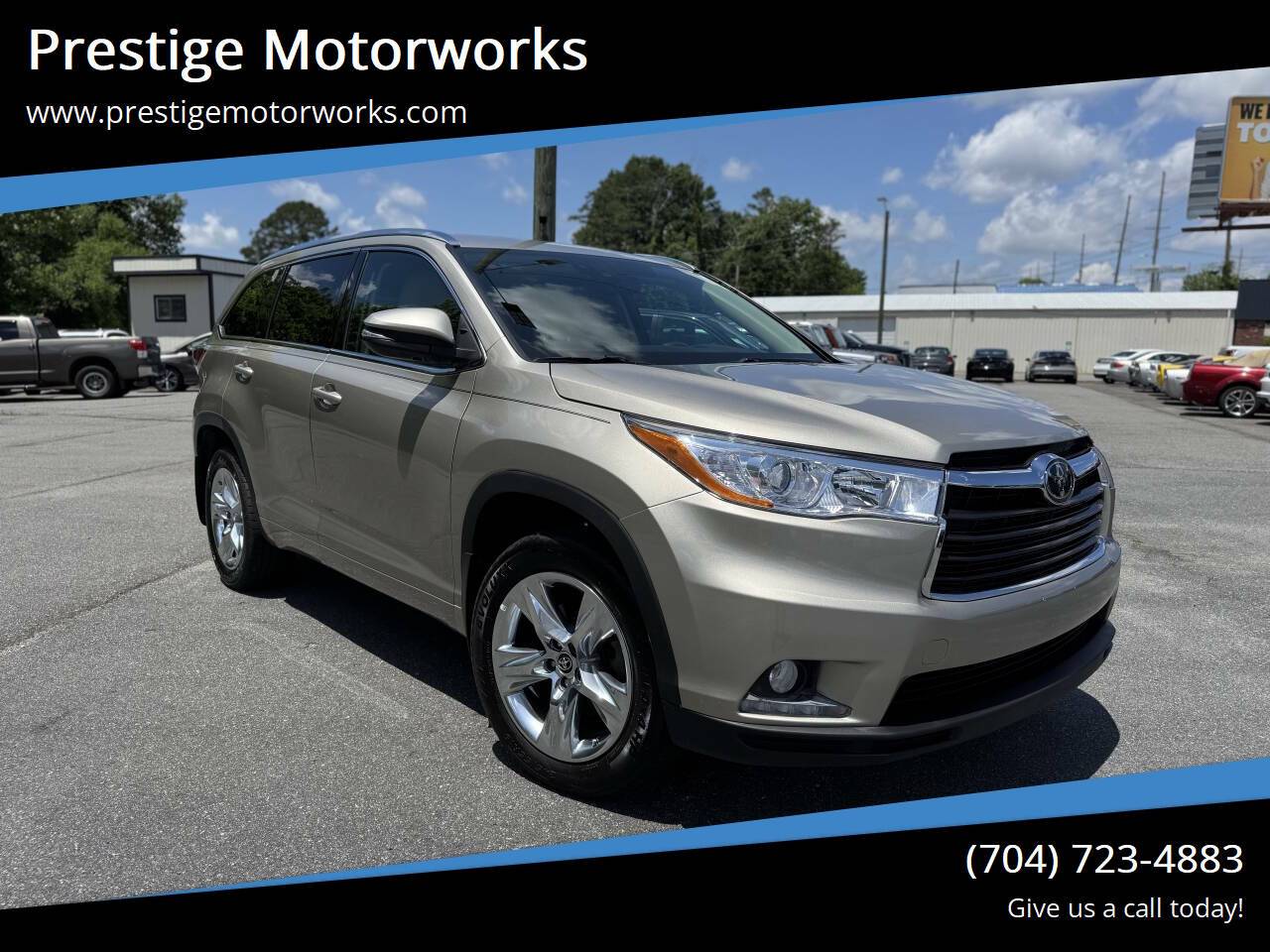 2016 Toyota Highlander Limited — SUV — 123,588 mi — Concord, NC