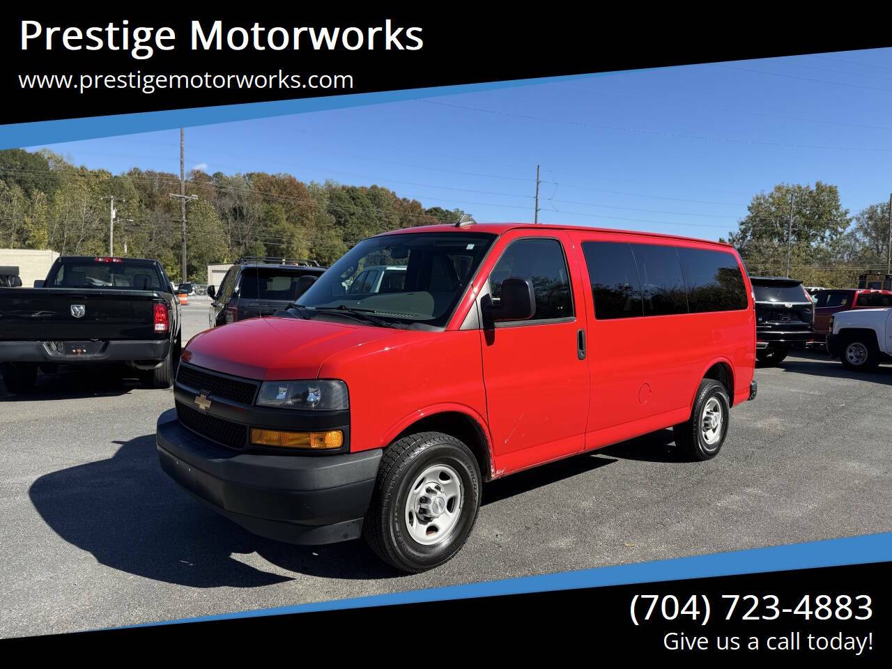 2020 Chevrolet Express Passenger LS — Passenger Van — 73,912 mi — Concord, NC
