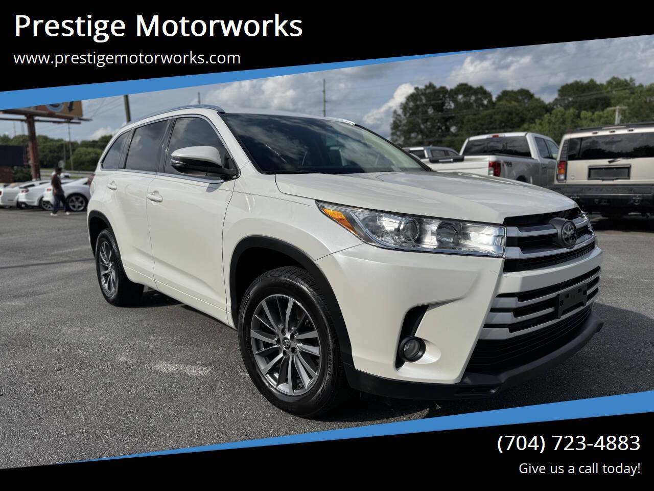 2018 Toyota Highlander XLE — SUV — 100,131 mi — Concord, NC