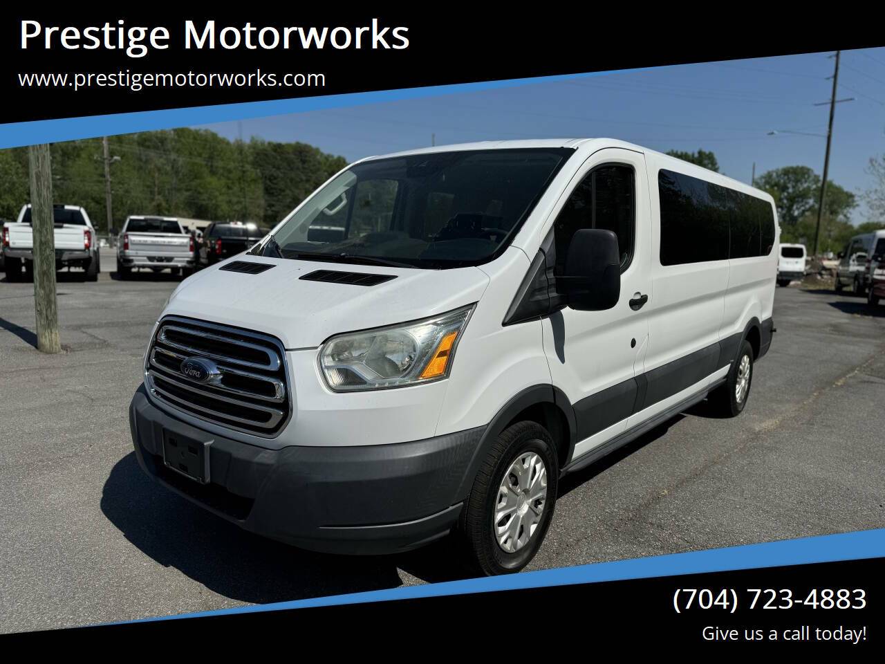 2015 Ford Transit Passenger Wagon T-350 XL — Passenger Van — 92,410 mi — Concord, NC