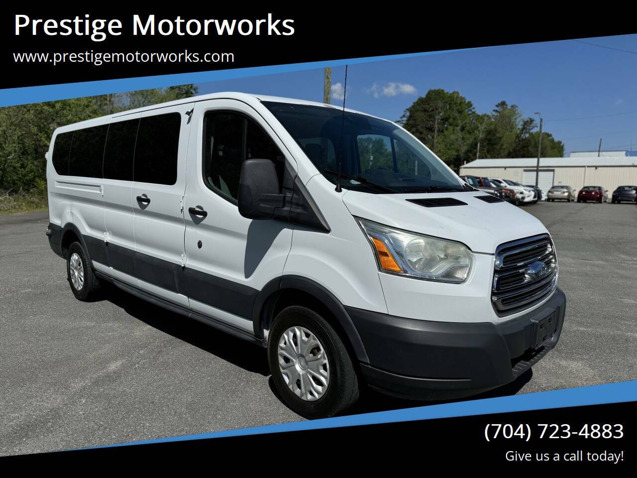 2015 Ford Transit Passenger Wagon T-350 XLT — Passenger Van — 84,762 mi — Concord, NC