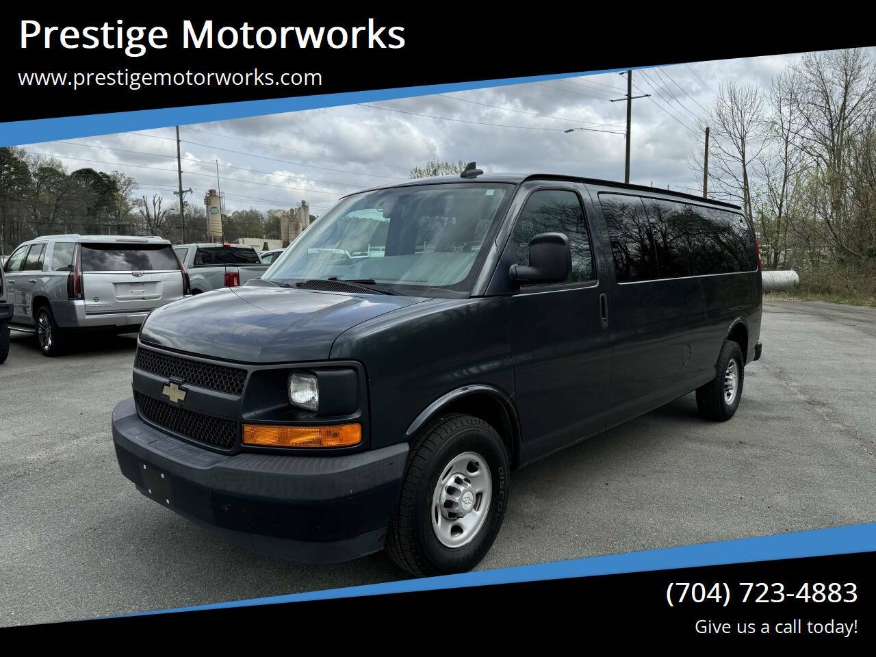 2017 Chevrolet Express Passenger LS — Passenger Van — 95,171 mi — Concord, NC