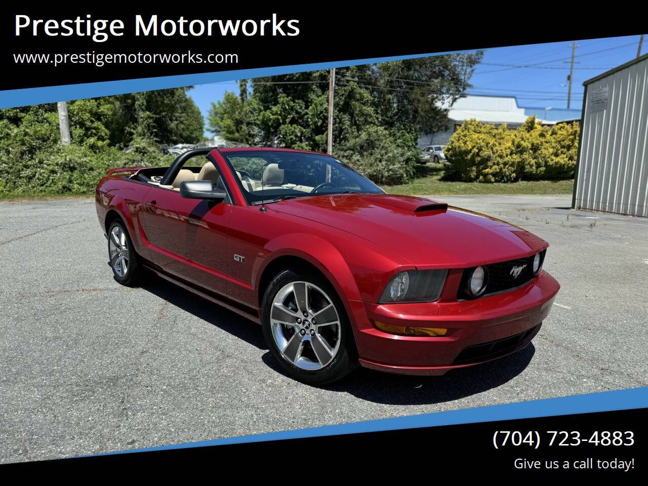 2008 Ford Mustang GT Deluxe — Convertible — 129,660 mi — Concord, NC