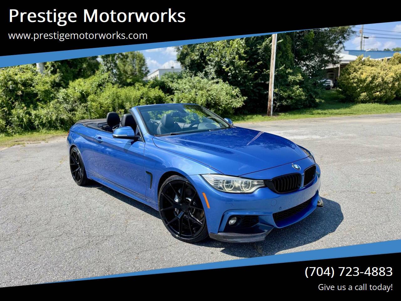 2016 BMW 4 Series 435i — Convertible — 83,774 mi — Concord, NC