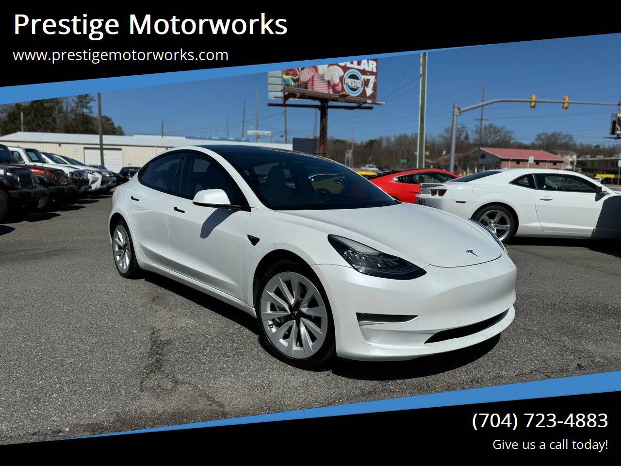 2022 Tesla Model 3 Long Range — Sedan — 43,041 mi — Concord, NC