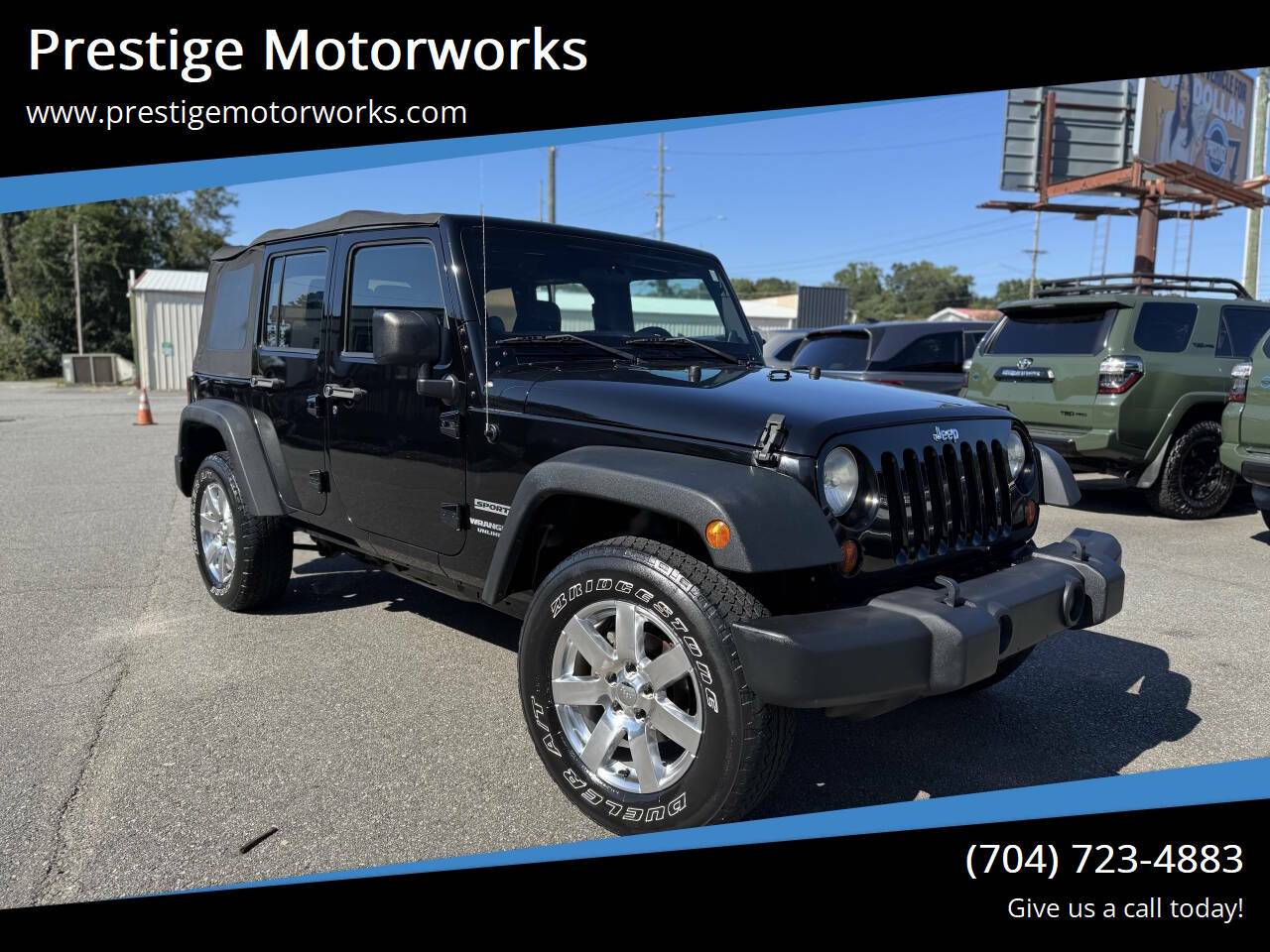 2013 Jeep Wrangler Unlimited Sport