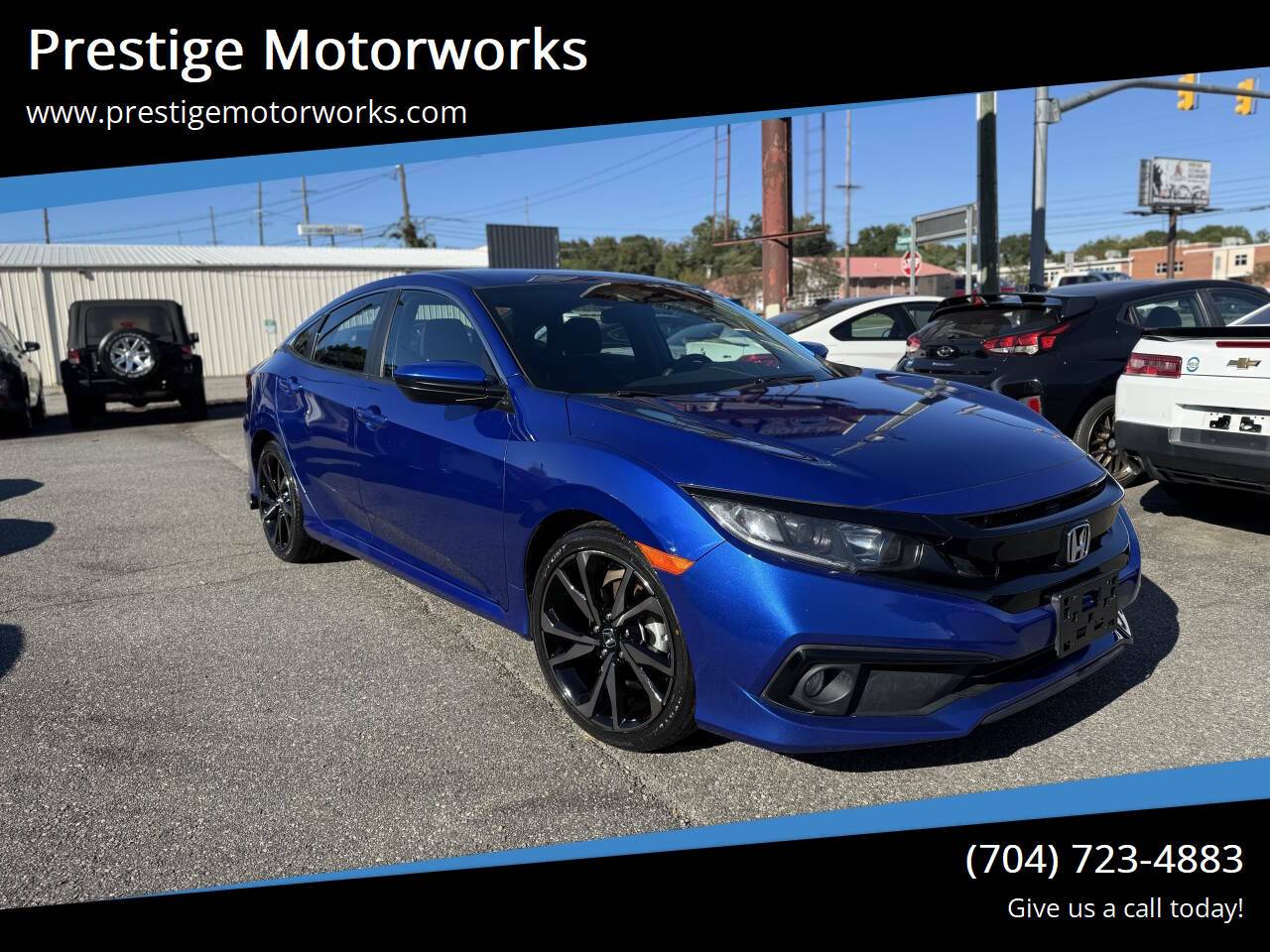 2020 Honda Civic Sport — Sedan — 74,453 mi — Concord, NC
