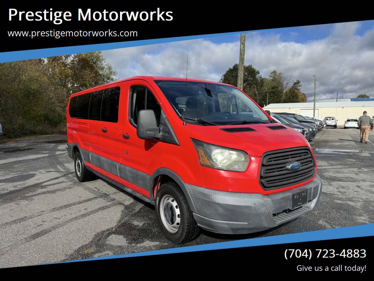 2016 Ford Transit Passenger Wagon T-350 XLT — Passenger Van — 83,831 mi — Concord, NC