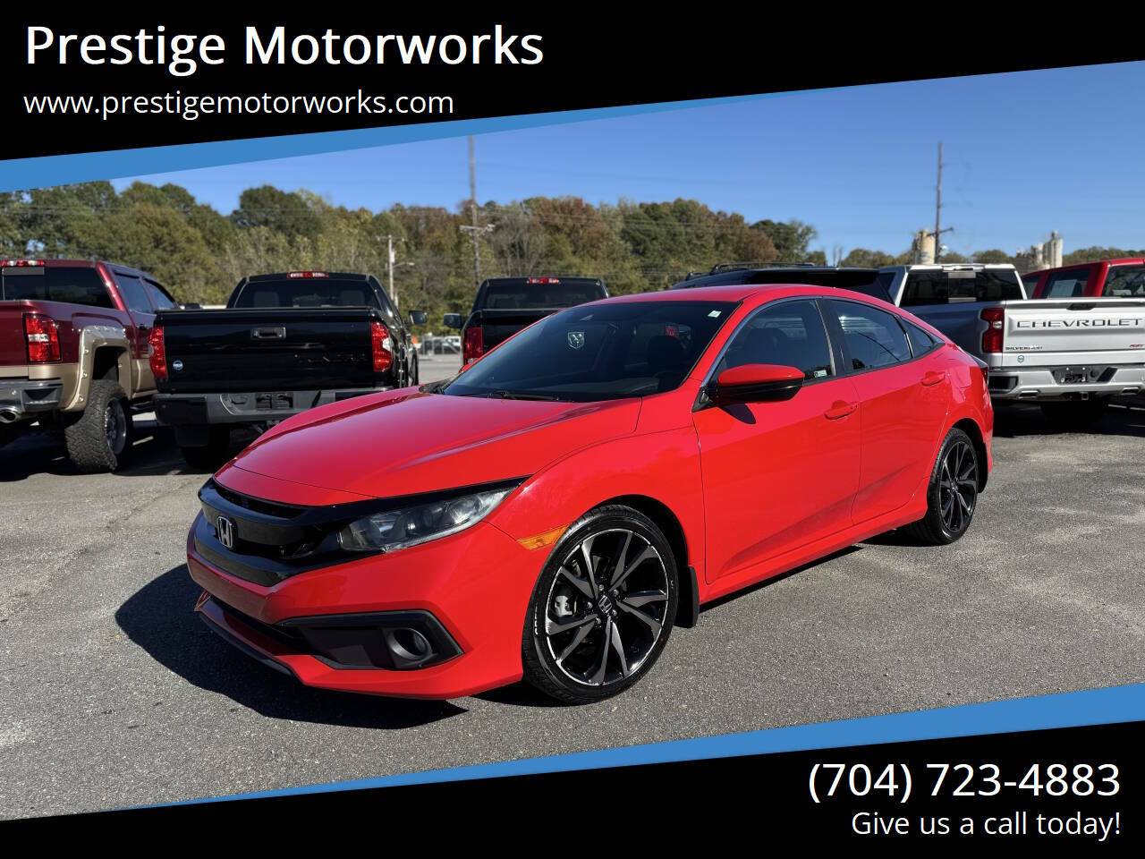 2019 Honda Civic Sport — Sedan — 73,323 mi — Concord, NC