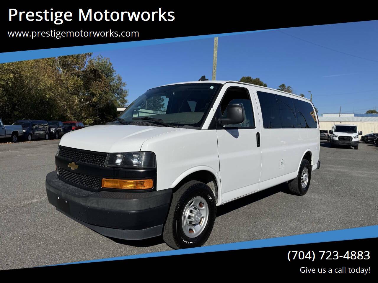 2020 Chevrolet Express Passenger LS — Passenger Van — 78,918 mi — Concord, NC