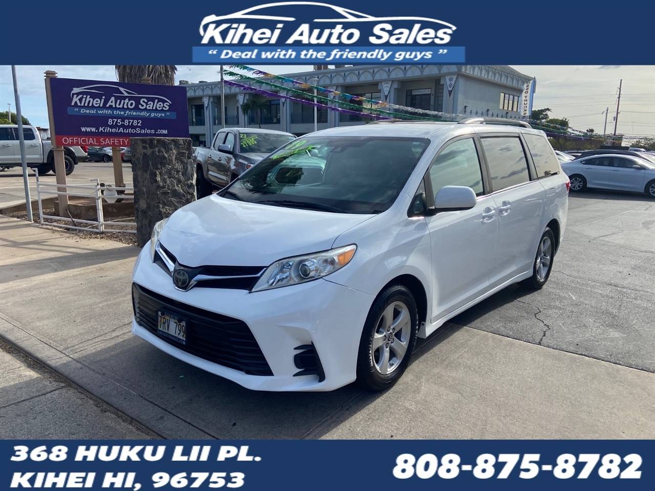 2019 Toyota Sienna LE — Minivan — 67,812 mi — Kihel, HI