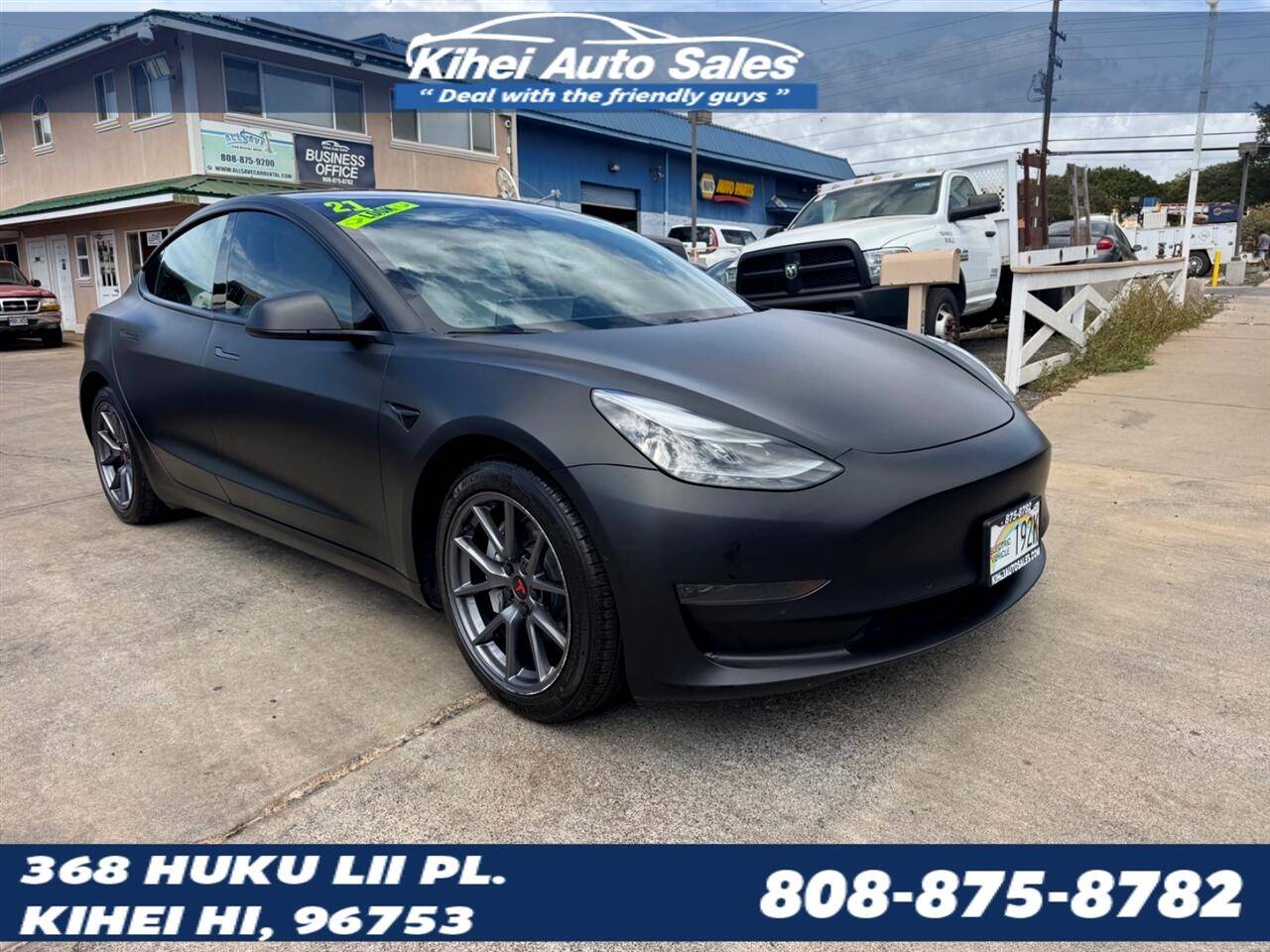 2021 Tesla Model 3 Standard Range Plus — Sedan — 31,997 mi — Kihel, HI