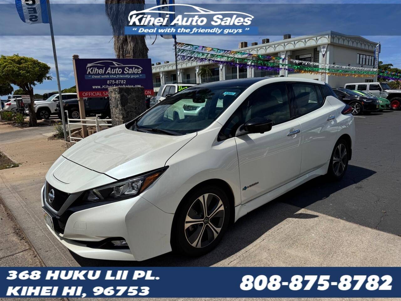 2018 Nissan LEAF SL — Hatchback — 80,722 mi — Kihel, HI