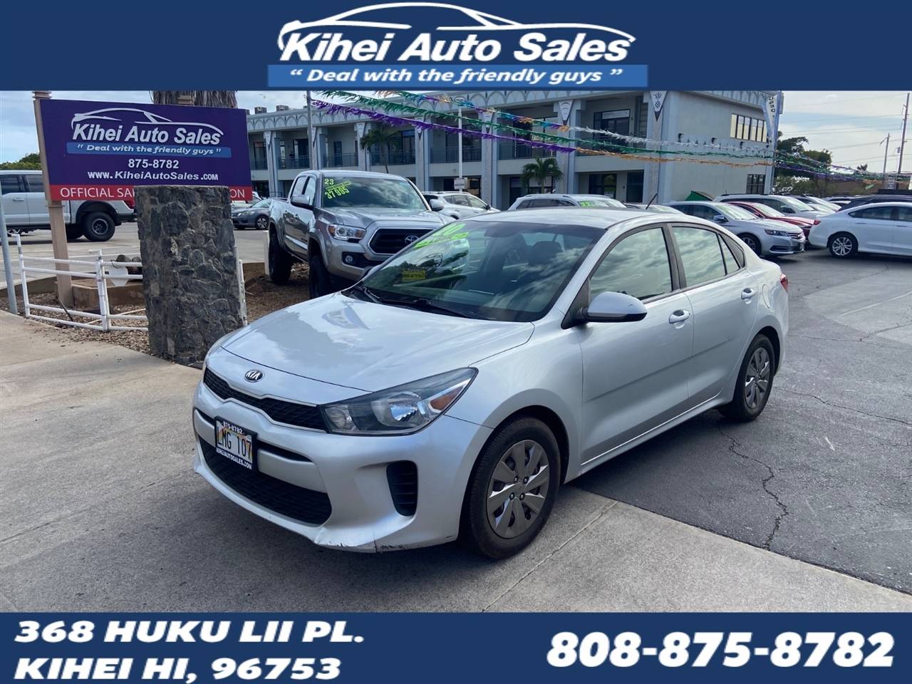 2020 Kia Rio S — Sedan — 67,595 mi — Kihel, HI