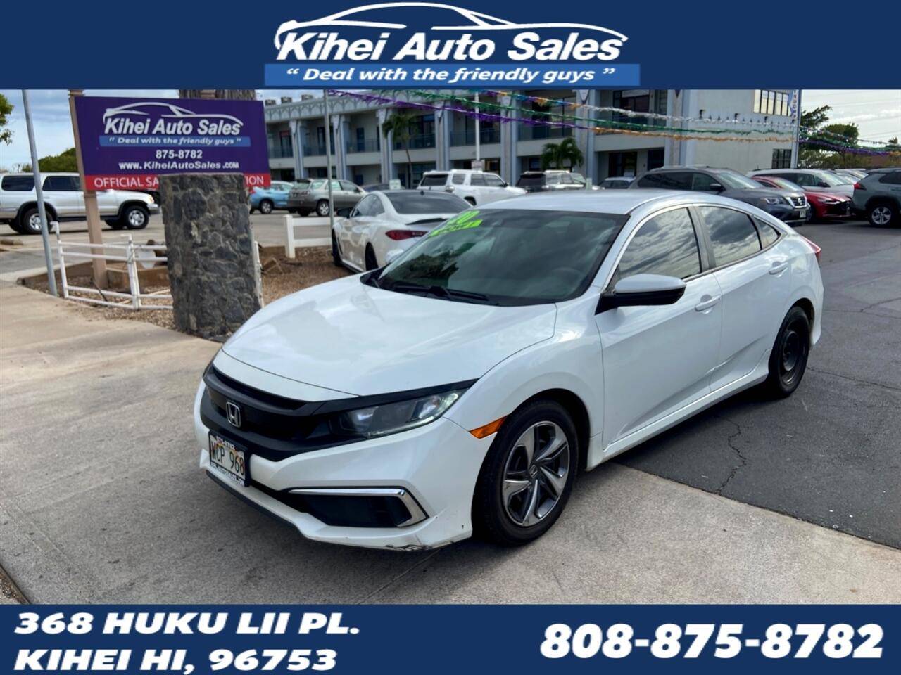 2020 Honda Civic LX — Sedan — 68,523 mi — Kihel, HI