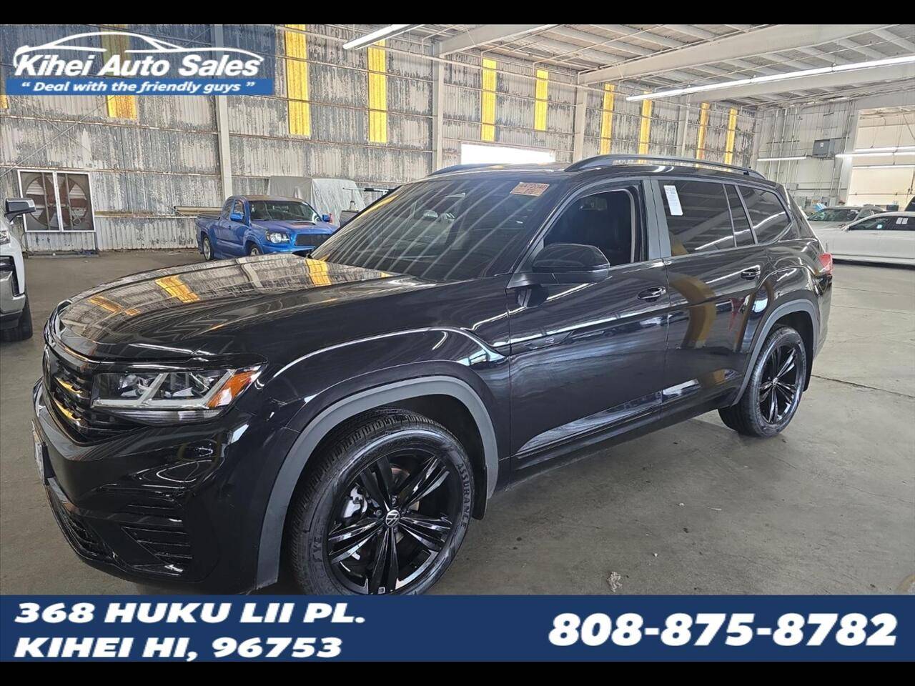 2023 Volkswagen Atlas SEL R-Line Black — SUV — 12,195 mi — Kihel, HI