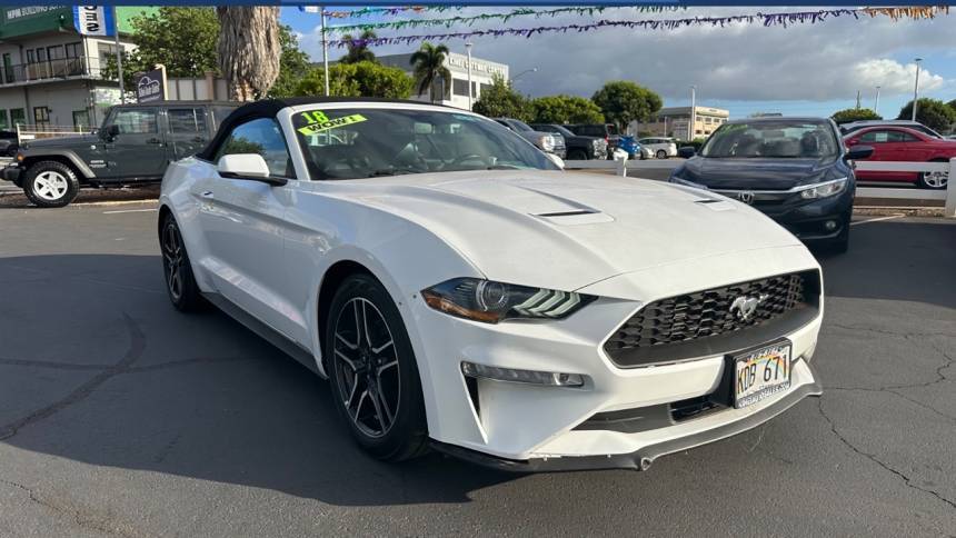 2018 Ford Mustang EcoBoost Premium — Convertible — 74,392 mi — Kihel, HI