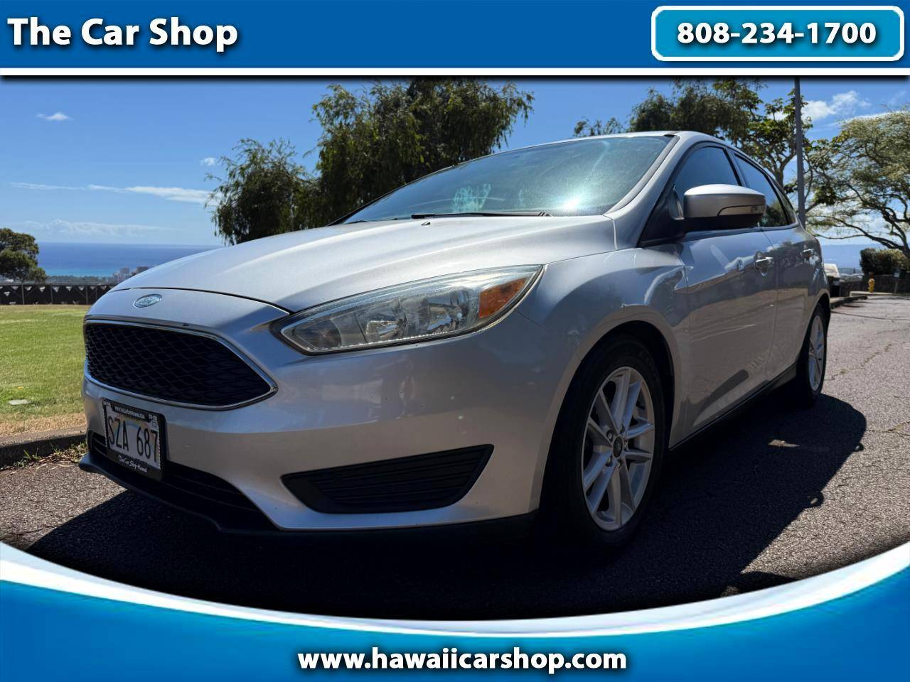 2016 Ford Focus SE — Hatchback — 91,703 mi — Kaneohe, HI