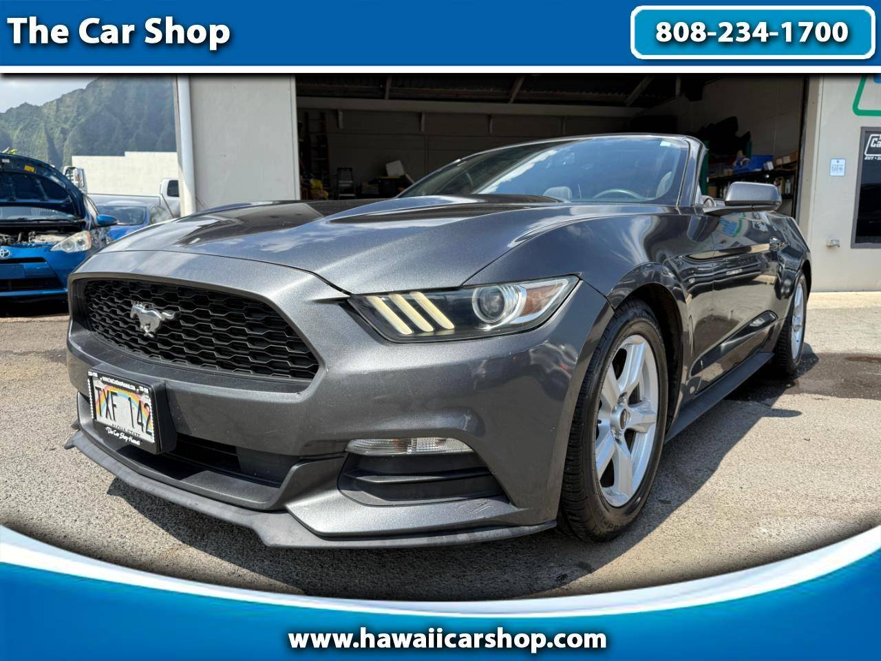 2015 Ford Mustang V6 — Convertible — 92,982 mi — Kaneohe, HI