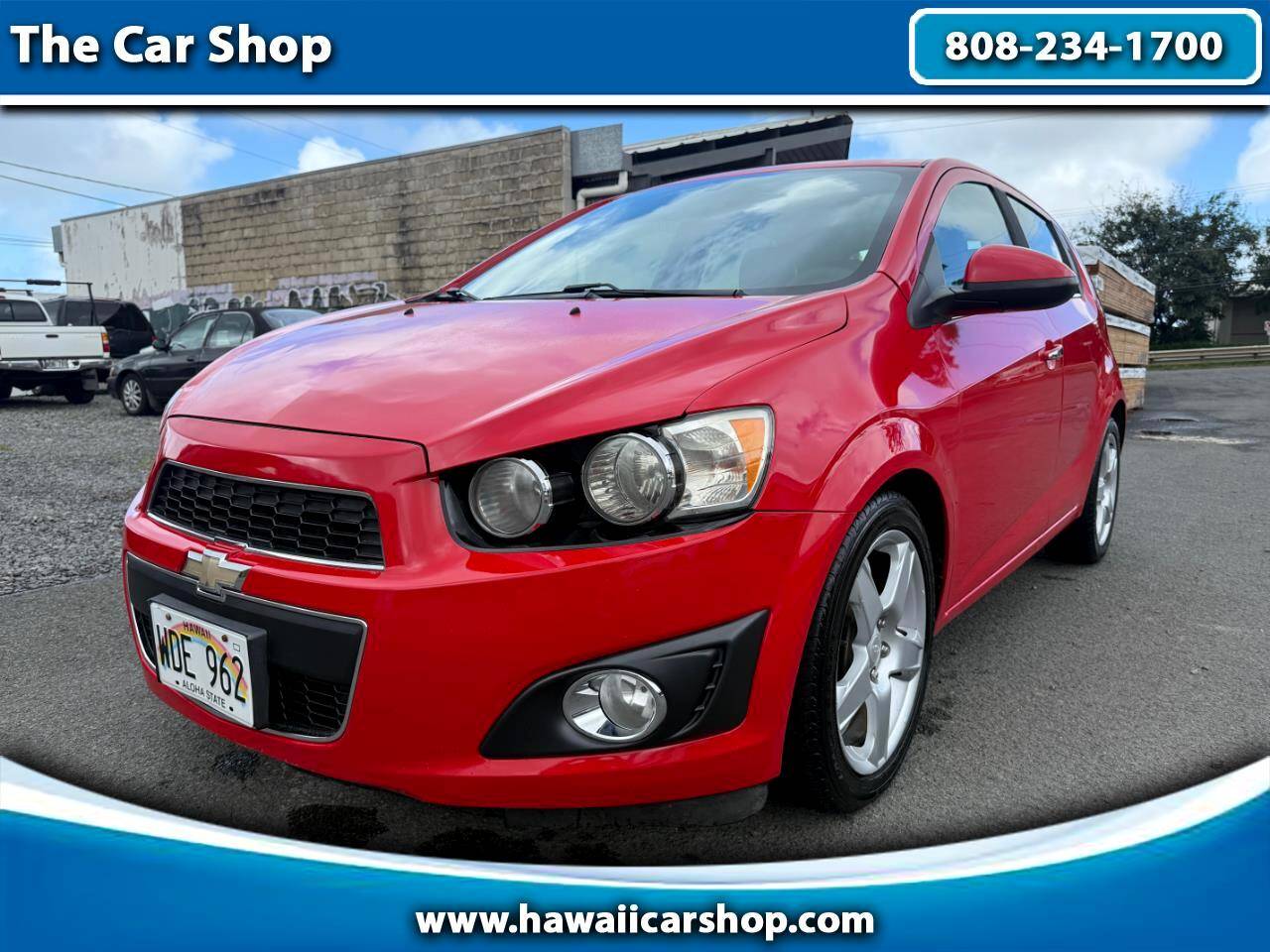 2016 Chevrolet Sonic LTZ — Hatchback — 125,926 mi — Kaneohe, HI