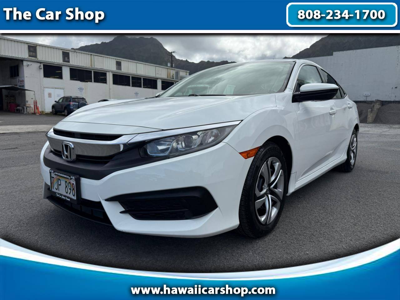 2018 Honda Civic LX — Sedan — 47,032 mi — Kaneohe, HI