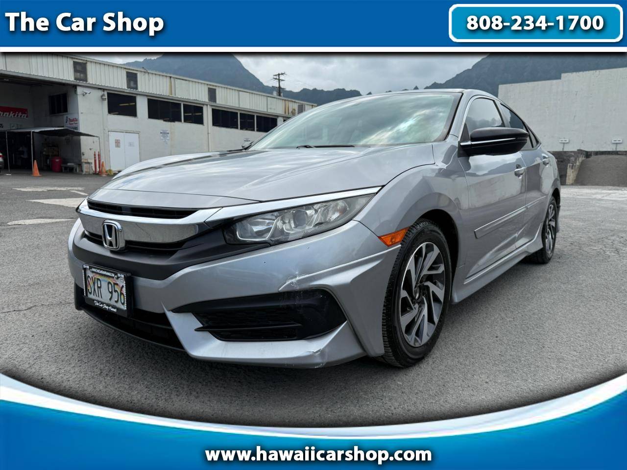 2016 Honda Civic EX — Sedan — 91,605 mi — Kaneohe, HI