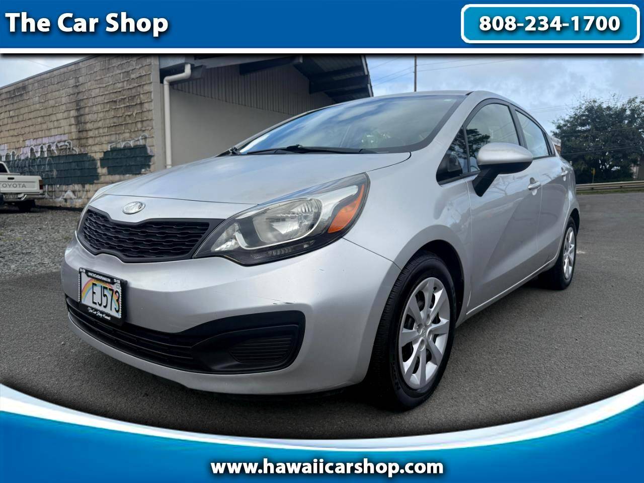 2013 Kia Rio LX — Sedan — 76,336 mi — Kaneohe, HI