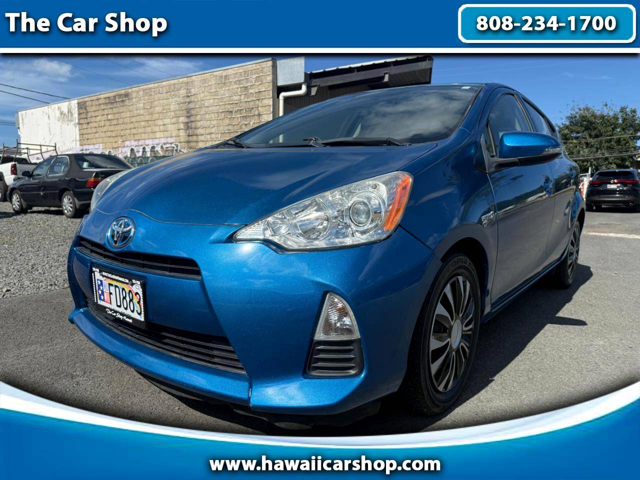2014 Toyota Prius c Two — Hatchback — 62,439 mi — Kaneohe, HI