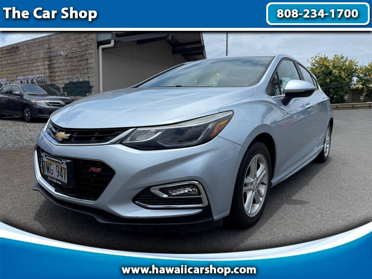 2017 Chevrolet Cruze LT — Hatchback — 67,168 mi — Kaneohe, HI