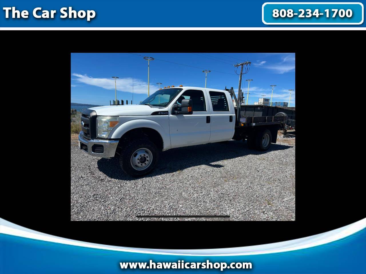 2011 Ford Super Duty F-350 Chassis Cab XLT — Chassis Cab Truck — 13,063 mi — Kaneohe, HI