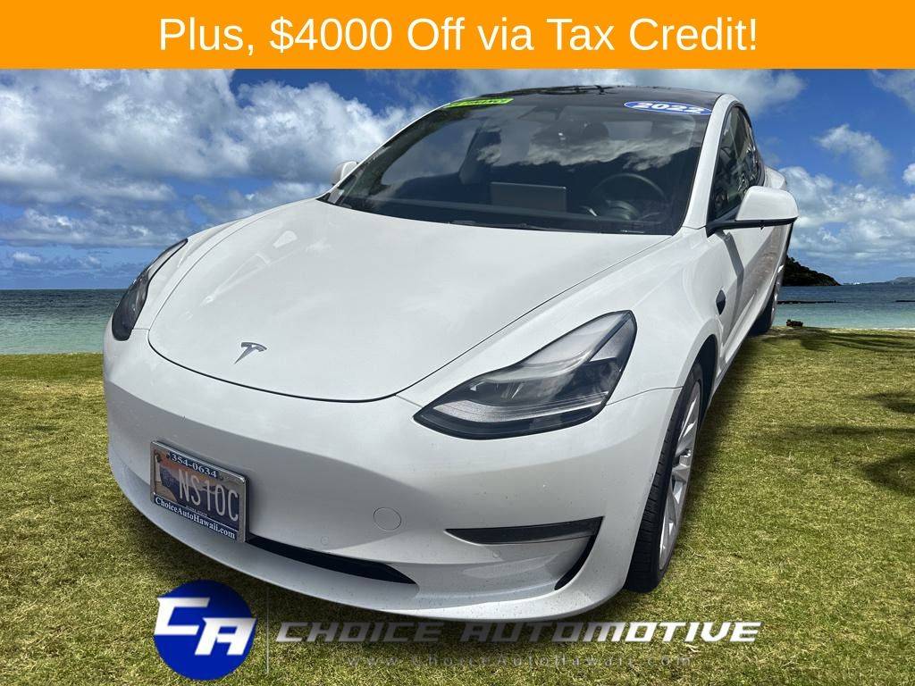 2022 Tesla Model 3 Long Range — Sedan — 31,695 mi — Honolulu, HI